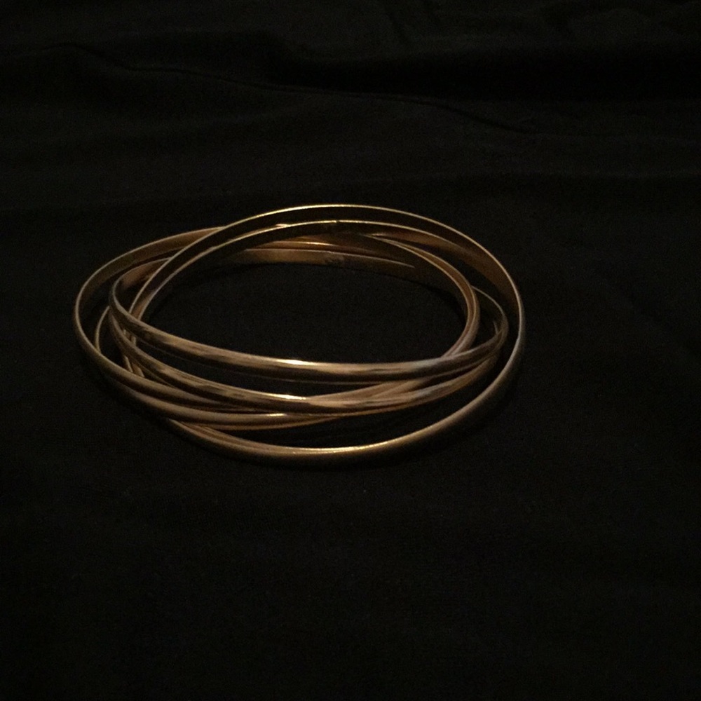 Gold Linked Bangles